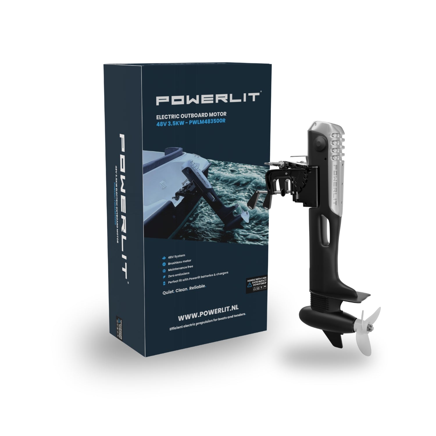 PWLM483500R - 48V 3500W Elektrische Buitenboord Motor