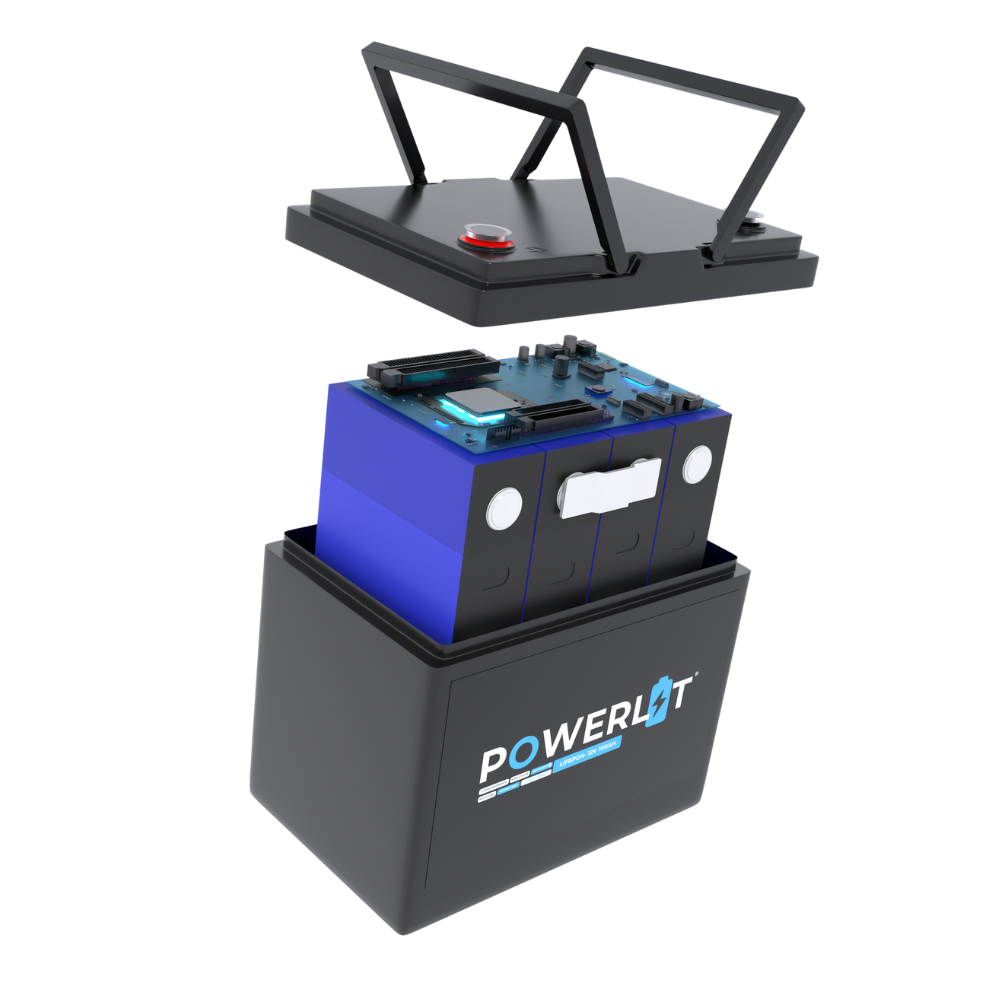 PWL12100B - 12V 100Ah LFP accu