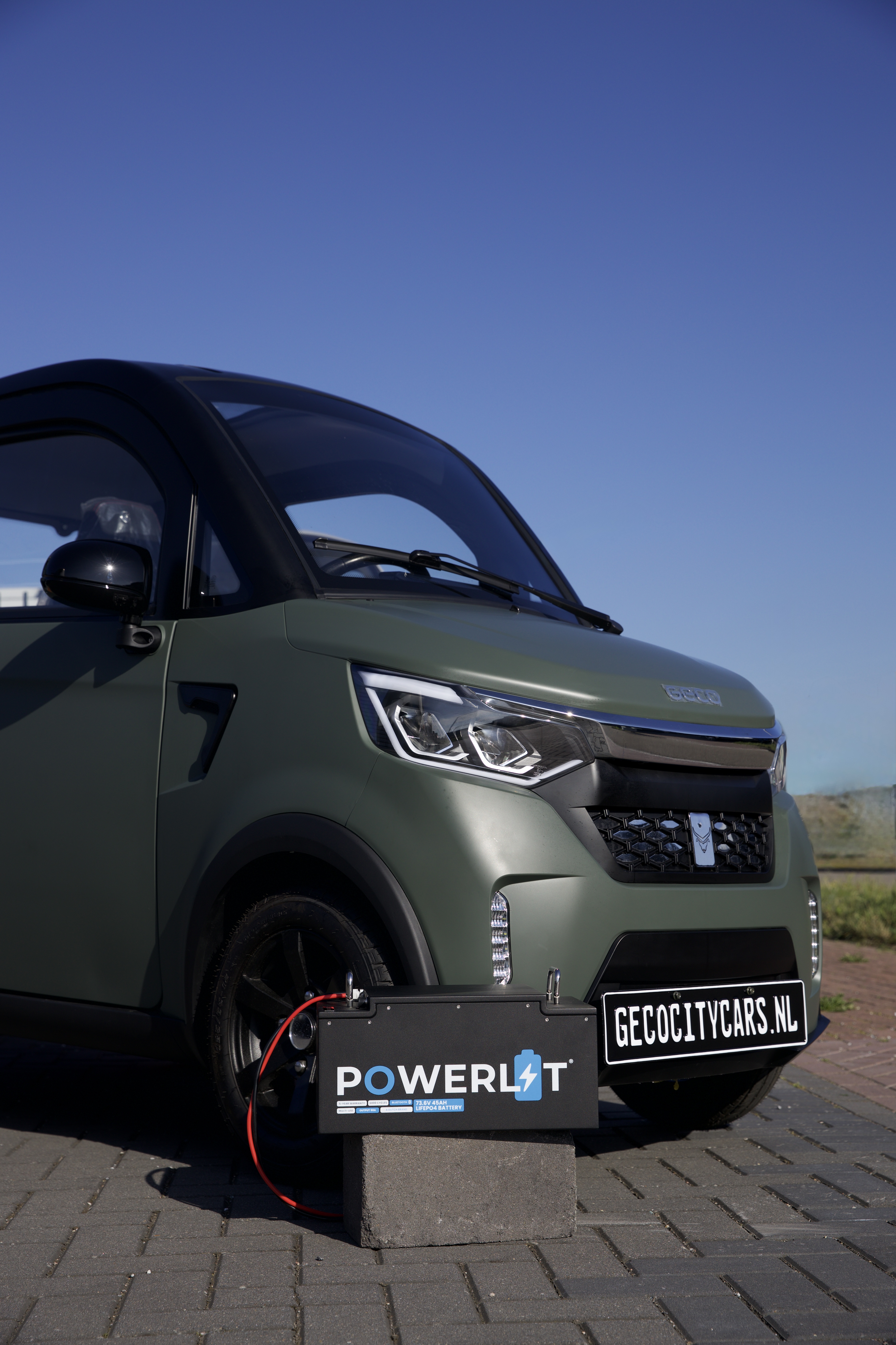 Elektrische brommobielen van Geco City Cars rijden verder met Powerlit LiFePO4-accu’s