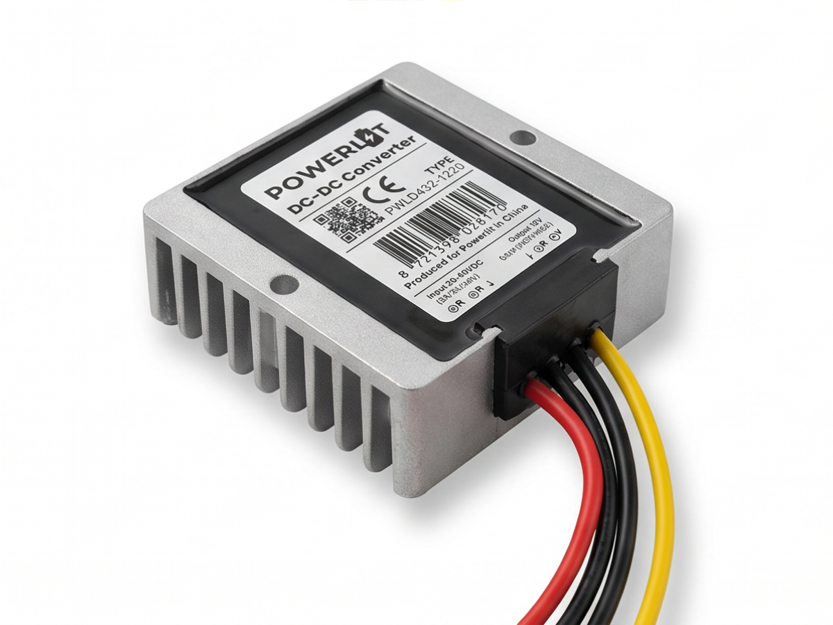 Powerlit® DC-DC Converter 48V/36V/24V naar 12V - 20A - 240W