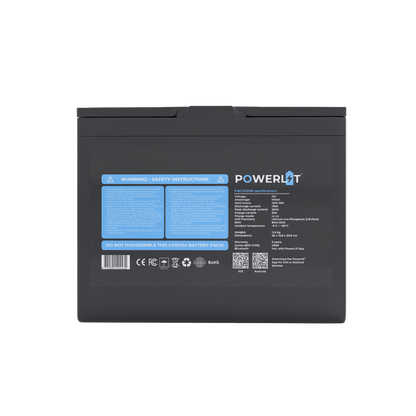 PWL12100B - 12V 100Ah LFP accu