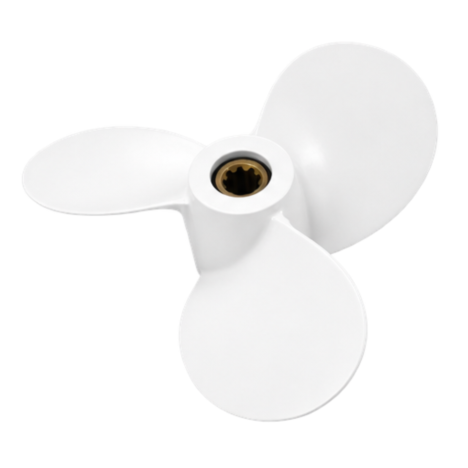 Powerlit Buitenboordmotor Propeller 9 1/4 x 8 Cupped - 3-Blads Aluminium (Ø235mm)