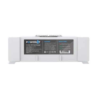 30A - 12V LiFePO4 snellader - IP67