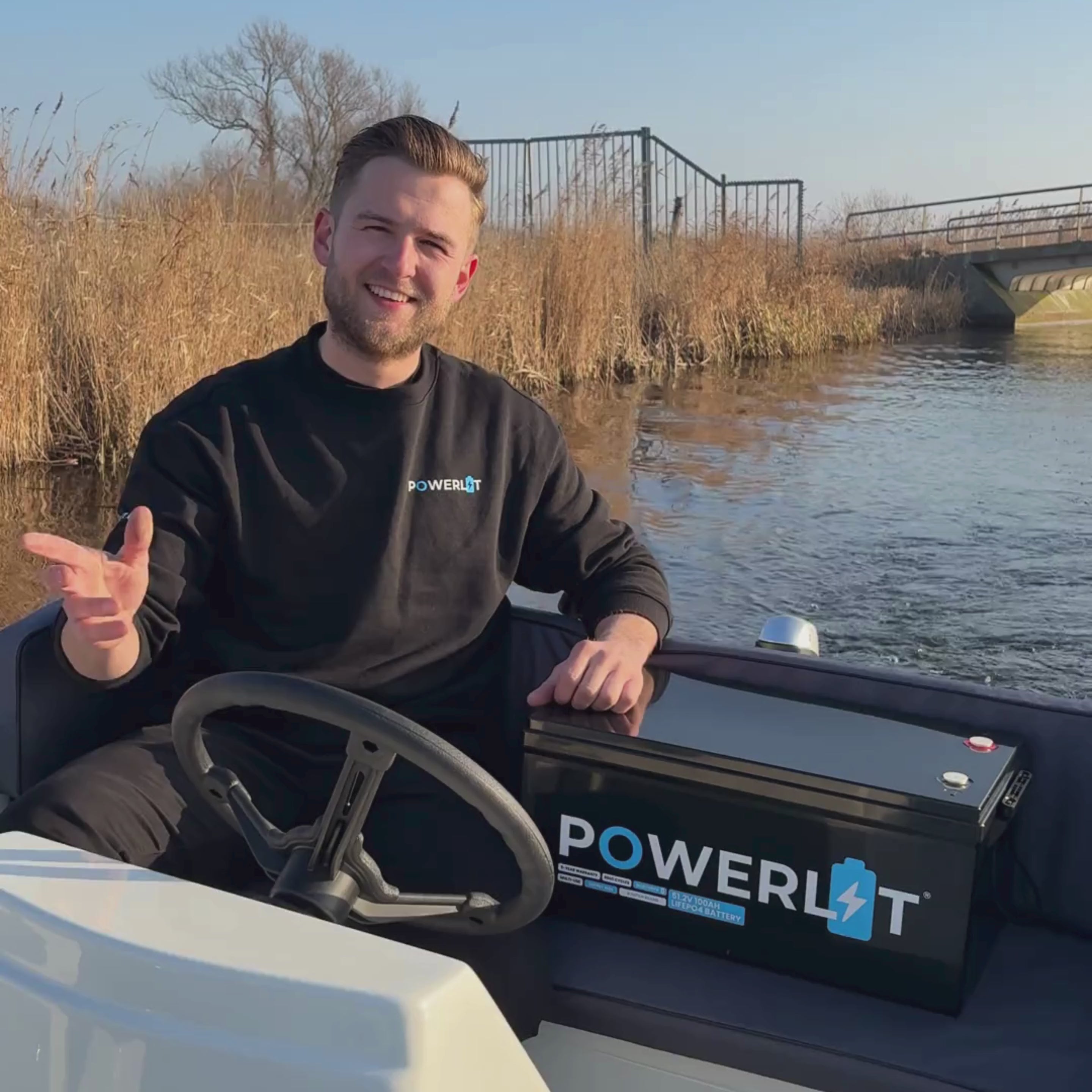 Video laden: Powerlit 48V 3.5KW Elektrische Vaarset